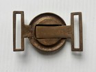 Vintage Civil War Militia Infantry 2 Piece Belt Buckle Early Reproduction