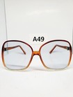 Vintage Large Oversized 80s Plastic Eyeglass Frames Retro France
