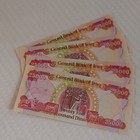 Central Bank Of Iraq 25 000 Dinar Banknotes Lot Uncertified Ungraded