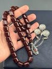 Faturan Amber Rosary  Large S  ze  Islamic Beads Rosary  Misbaha  Tasbih  Tesbih