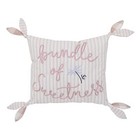  Farmhouse Chic Pink And White Decorative Pillow  Baby 