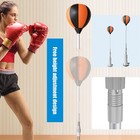 Punching Bag With Stand  Boxing Reflex Ball For Adults Teens  Adjustable Height