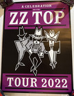 Zz Top Special Edition Vip Tour Poster     Limited 2022 Release     16  X 12 