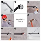 Shower Grab Bar Bathtub Bar  Stainless Steel Safety Grab Rail  Home Care Bath   