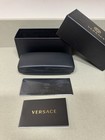 Versace Black Hard Case Eyeglasses sunglasses  brand New  