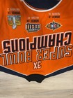 Nfl Denver Broncos 3x Super Bowl Champions Jacket Orange Small 