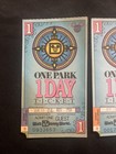 3 - 1992 Walt Disney World One Park 1 Day Tickets   2 Adult   1 Child Vintage     