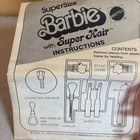 Vintage 1978 Mattel Supersize Barbie With Super Hair New Damaged Box  2844