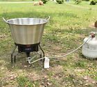 Stainless Steel Large Cazo Para Carnitas Caso Cooking For Wok Gas Stove Burner