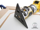 Dewalt Dcw600 Dcw604 Triangle Trim Router Sub-base     Inc P p