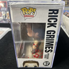 Funko Pop  The Walking Dead  67 Bloody Rick Grimes Prison Yard 2013 Sdcc Hard