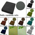 Replacement Sofa Seat Covers Fabric Stretchy Protector Cushion Cover Couch Slip