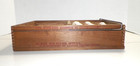 Vintage Antique Star Egg Wooden Egg Crate Carrier  Holds 2 Dozen