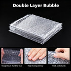 Any Size Bubble Out Bags Protective Wrap Bubble Pouches Padded Bags Self Seal