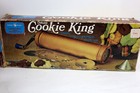 Vtg Nordic Ware Cookie King - Crank Type Cookie Press Spritz Gun   10 Discs