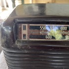 Vintage 1946 Philco Tube Radio Am Brown Model 46-250 Project Piece  Read Detail
