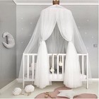 Bed Canopy For Girls - Soft  Washable And Easy To Install  Crib Snow White