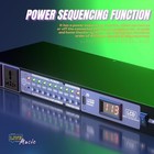 10 Outlet Power Conditioner  3000w 1u Rack Mount Power Sequencer Conditioner