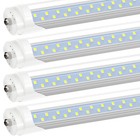 5000k Led Tube Light Bulbs 8ft T8 72w Fa8 Garage Workshop Farms Led Shop Lights