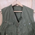 American Field Vtg 40s  Half Moon Hunting Fishing Vest Hettrick Usa Sportswear
