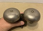 Antique Western Electric Oak Wall Telephone Parts Ringer Bells Assembly