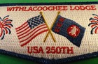 Withlacoochee Oa Lodge Usa 250 Commemorative Flap - 125 Made