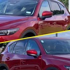2x Red Mirror Assembly Power Ford Heated Bsm Turn Signal For Mazda Cx-5 2019-26