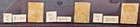 New Zealand 1857 - 63 1st  Issue Imperf  No Wmk  Qv Chalon Heads   sg8  10  13 