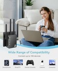 12880 Sq ft Range Wifi Extender Signal Booster Dual Band 5ghz 2 4ghz  105-device