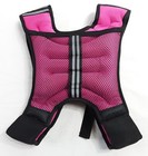 New  10lb Pink Apexup Weighted Jogging Vest W reflective Stripes