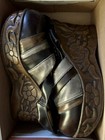 Sale   Vintage Platform Shoes Colorblock Wedge Platform Purchased Vegas   97read