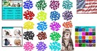 Small Cat Nail Covers - 120pcs Non-toxic Claw Caps With Adhesives   Applicators