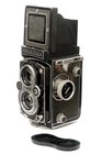 Rolleiflex  Tlr Camera  Mx-evs   K4b  Zeiss Tessar 75mm F 3 5