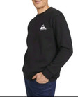 Quiksilver Mens Large Crew Neck Sweatshirt - Black