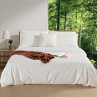  Duvet Cover Queen  100  Organic Bamboo Cooling Duvet Queen  90 x90   White