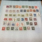 55 Vtg Used Czechoslovakia 1920-1975 Colorful Stamps  Nice Mixed Lot   1 Ships 