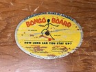 Vintage Wooden Bongo Board Balance Fitness Board Ny