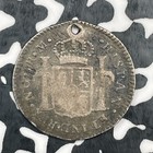 1796-ng M Guatemala 1 Real Lot n0827 Silver  Scarce  Holed