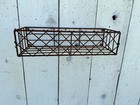 24  Small Cottage Window Box Wall Basket Wrought Iron
