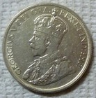1936 Canada -  1 Dollar - Voyageur   George V -  800 Silver -  6 Oz - Au   Unc