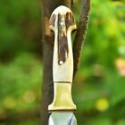 Vintage V-42 Double-edge British Special Forces Wwii Dagger Knife Stag Handle