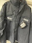 Blauer Police Coat Bomber Jacket Tactical Security Officer 2xl Fleece Lined Mens