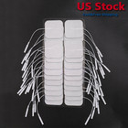 40 Tens Electrode Pads Ems Replacement Unit 7000 3000 2x2 Muscle Stimulator Bulk