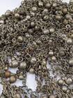 One Pound Wholesale Vintage Tribal Bauble 5 - 9mm Many With Chain   14255 