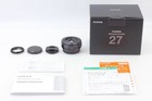  top Mint Boxed  Fujifilm Fuji Fujinon Xf 27mm F2 8 R Wr Pancake Lens From Japan