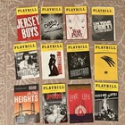 Set Of 36 Broadway   Theatre Playbills Flyers Memorbillia