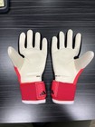 Adidas Predator Competition Goalkeeper Gloves Size 9 Lucid Red   Black   White