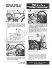 Schwinn 1966 Fastback Stingray 5 Speed Assembly Instructions Original Vintage