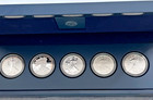 2011 Silver Eagle 25th Anniversary 5-coin Set With Box Ogp   Coa