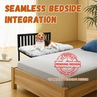 Adjustable Height Dog Bunk Bed  25 5x18  Metal Frame - Medium Pets